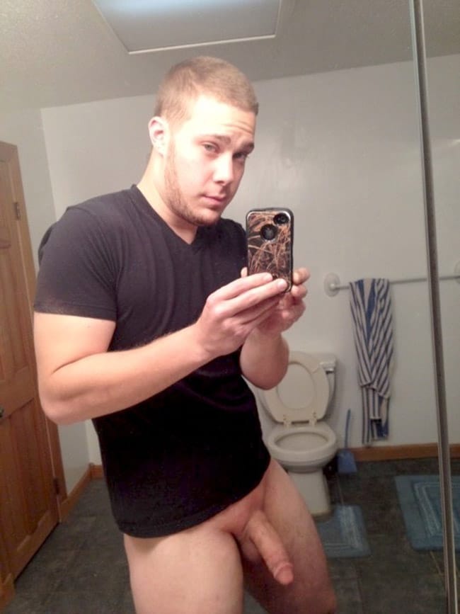 Guy Showing Penis 2