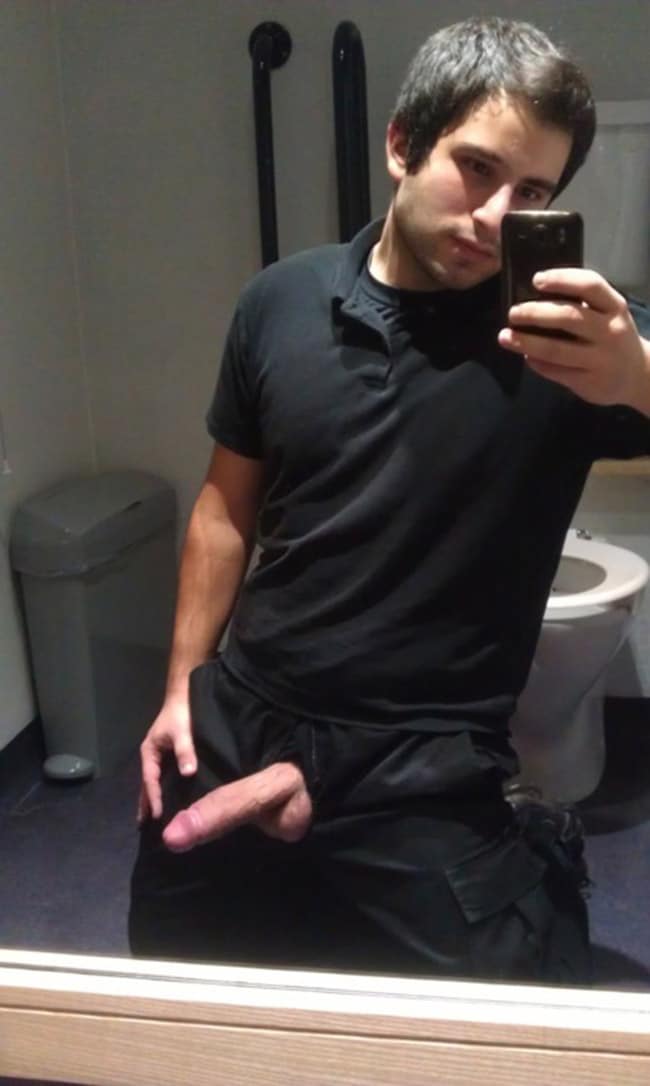 Clothed Guy's Dick